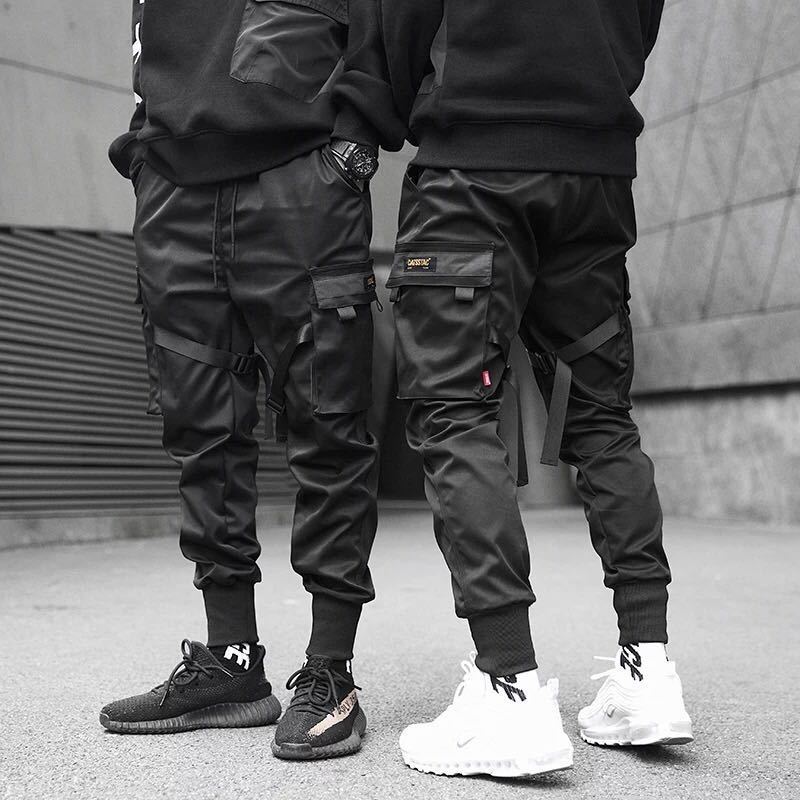 Matte Black Joggers