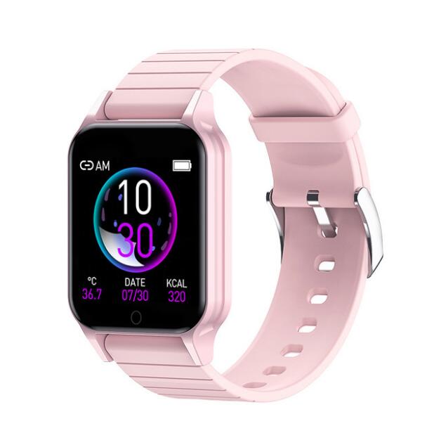 T96 Smartwatch Body Temperature Heart Rate Blood Pressure Tracker