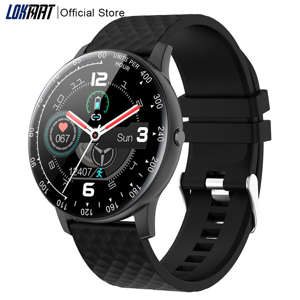Smartwatch Fitness Tracker Heart Rate Blood Pressure for Men Women