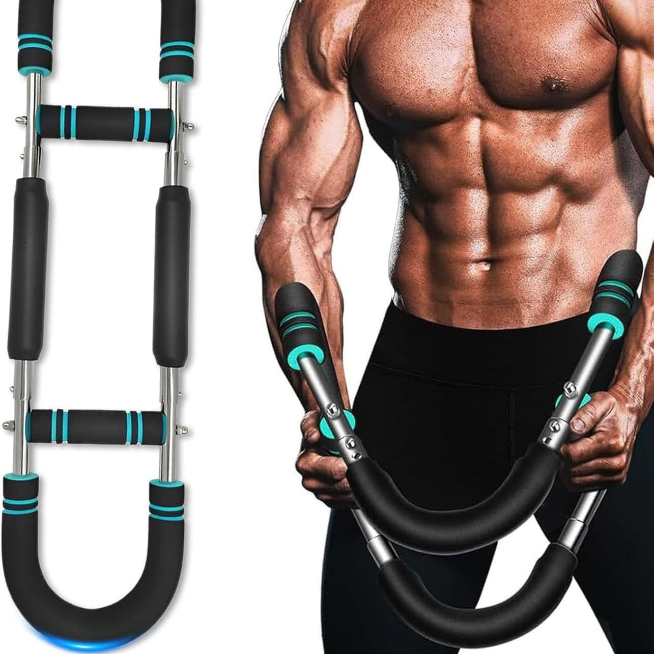 Adjustable Arm Strength Trainer U-Shaped Chest Muscle Fitness Equipment