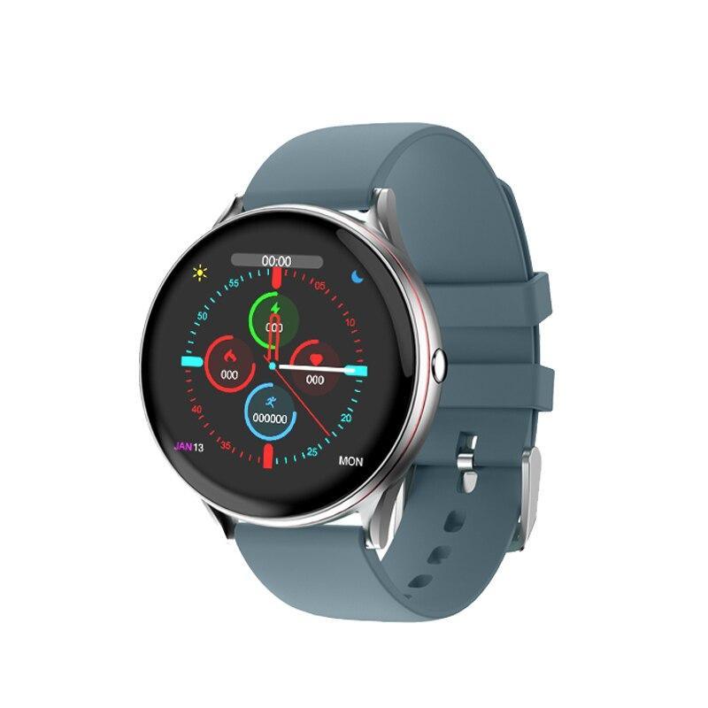Smartwatch Heart Rate Blood Pressure Fitness Tracker for iOS Android