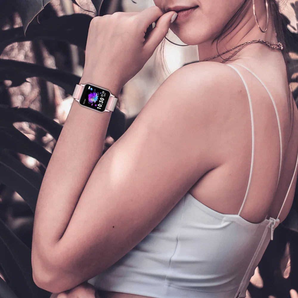T96 Smartwatch Body Temperature Heart Rate Blood Pressure Tracker