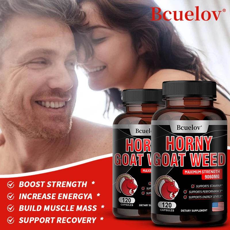 Men’s Nutritional Supplement for Muscle Fat Burn Energy Endurance Performance