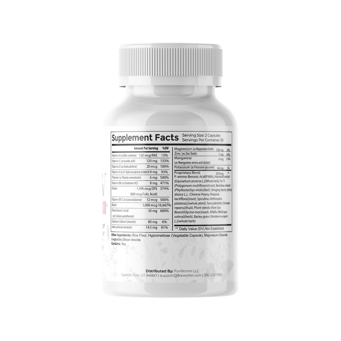 Glow Hair, Skin, and Nail Support Supplement