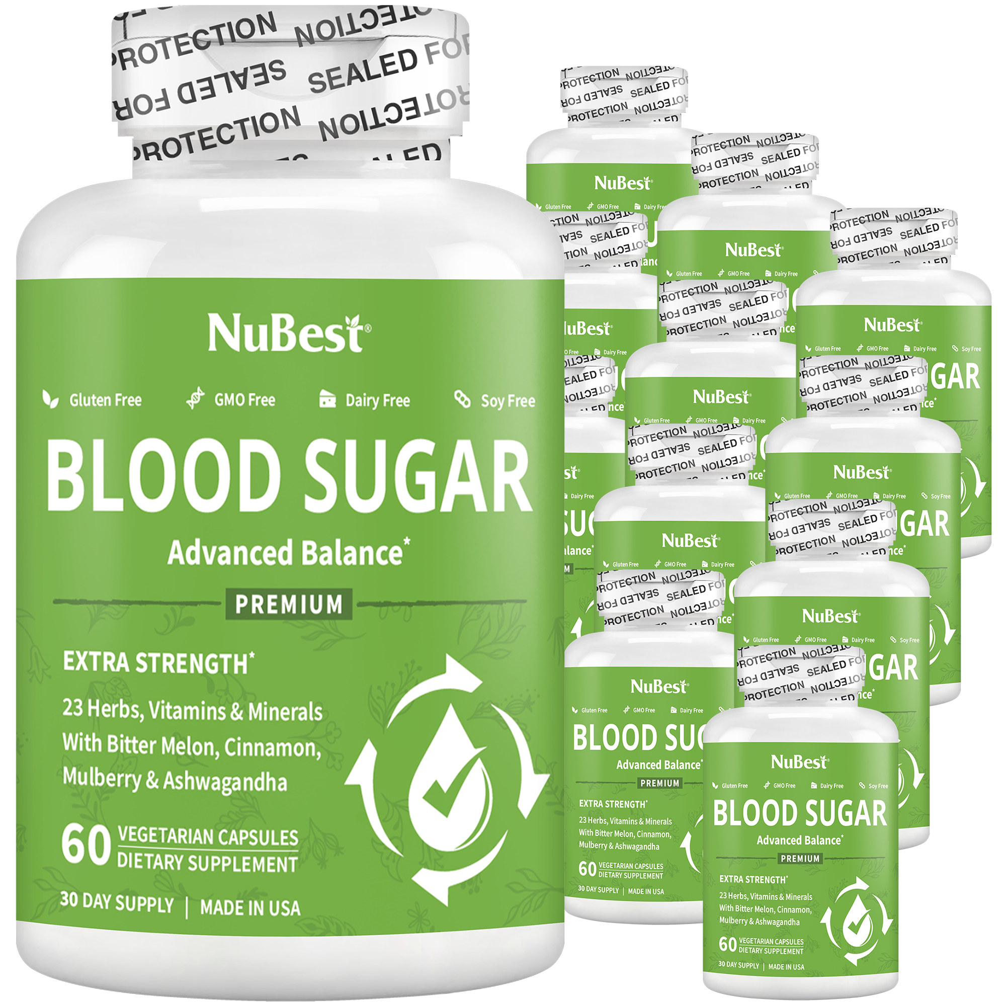 Blood Sugar Supplement Advanced Formula for Energy Immunity Overall Health
