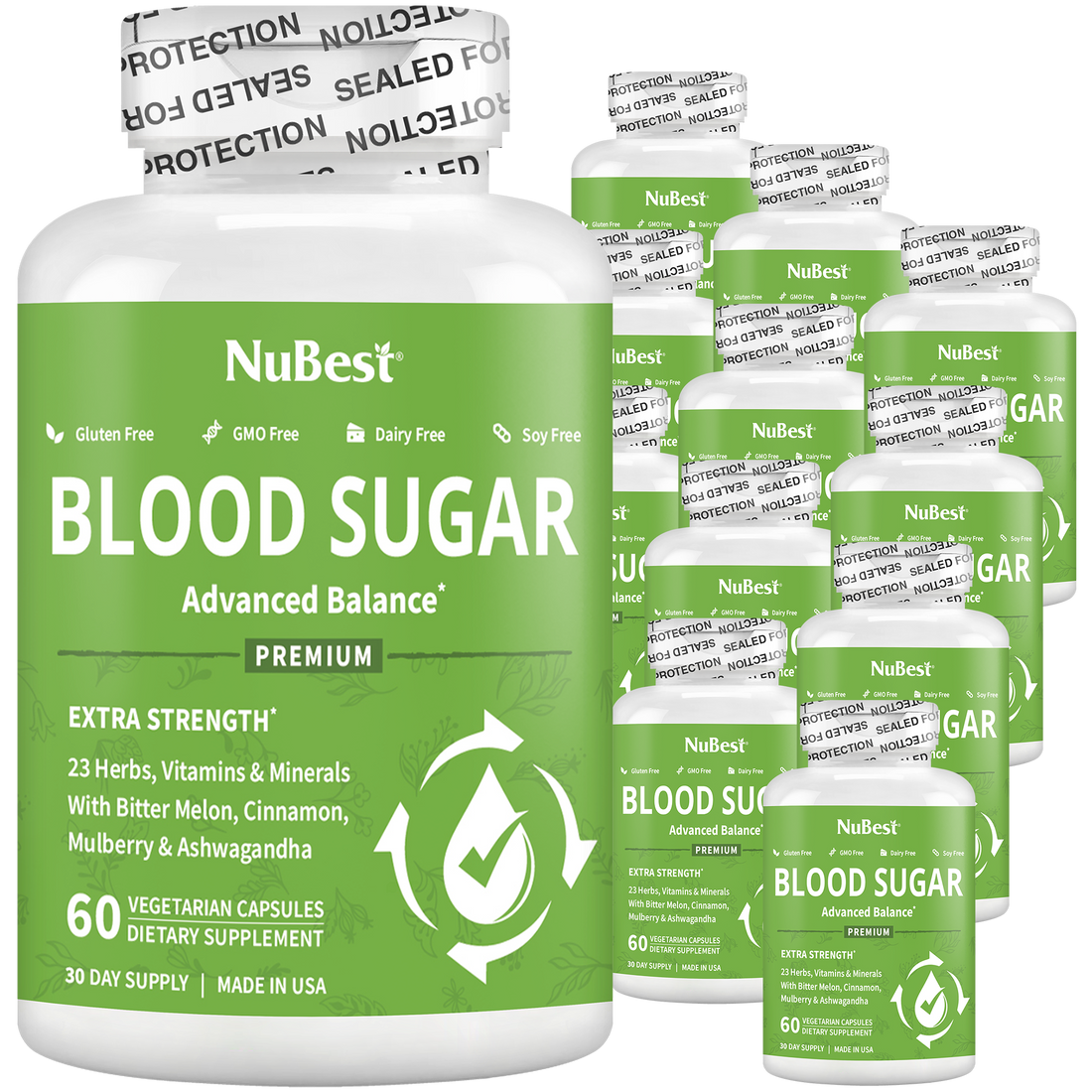 Blood Sugar Supplement Advanced Formula for Energy Immunity Overall Health