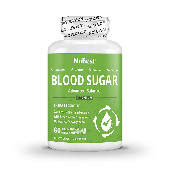 Blood Sugar Supplement Advanced Formula for Energy Immunity Overall Health