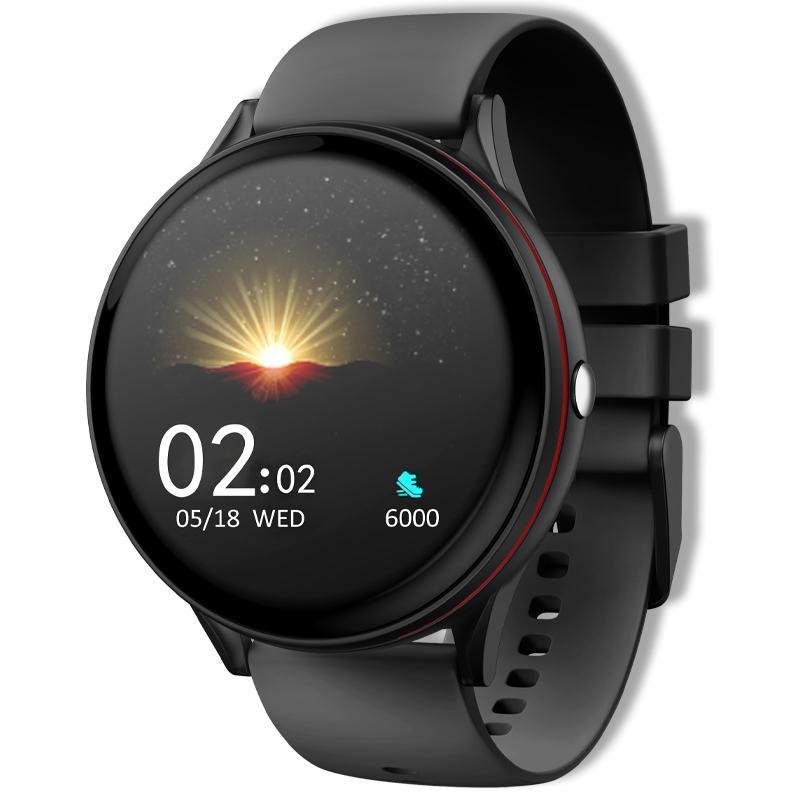 Smartwatch Heart Rate Blood Pressure Fitness Tracker for iOS Android