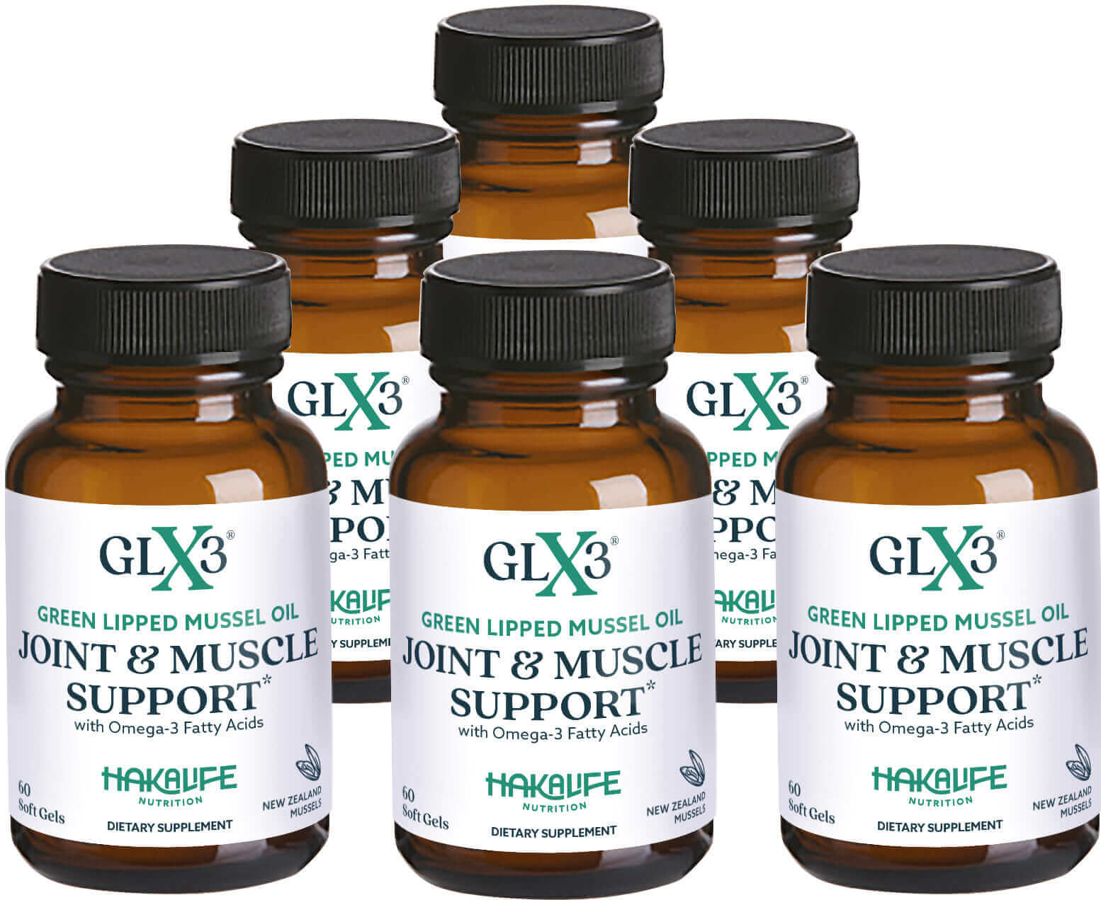 GLX3 - Extra Strength Green Lipped Mussel Oil