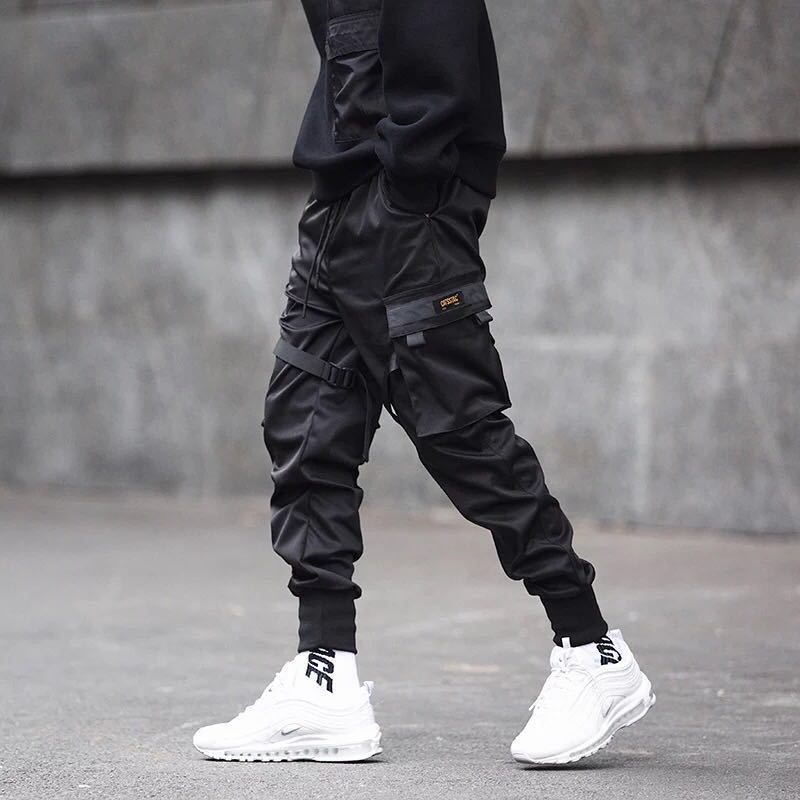 Matte Black Joggers