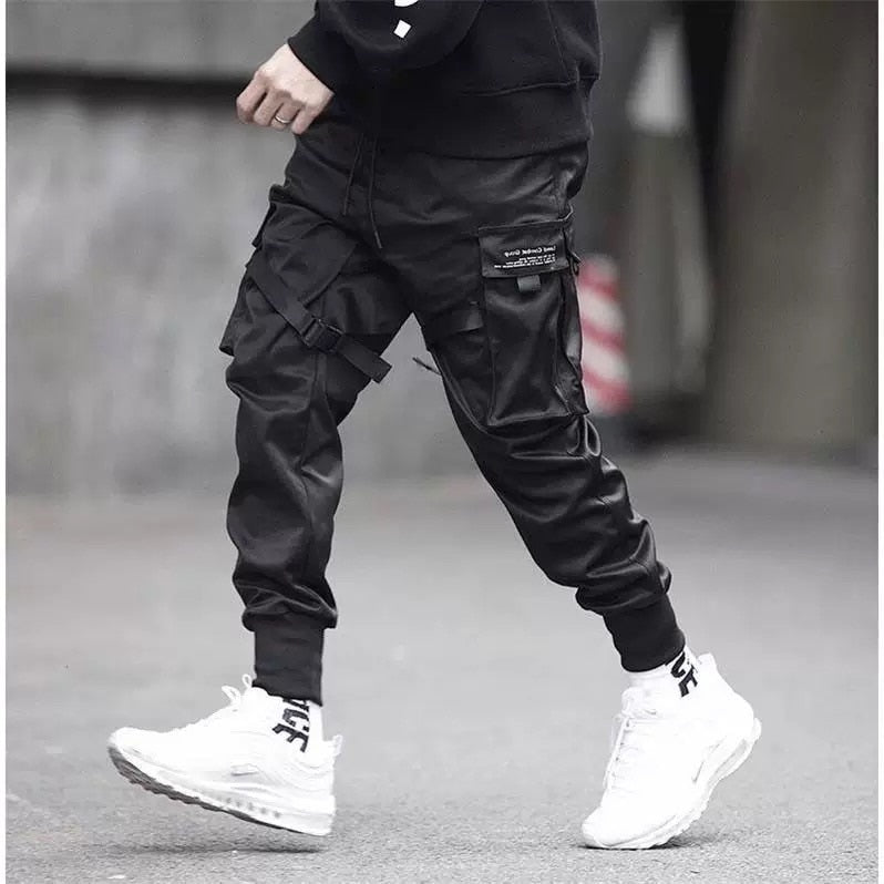 Matte Black Joggers